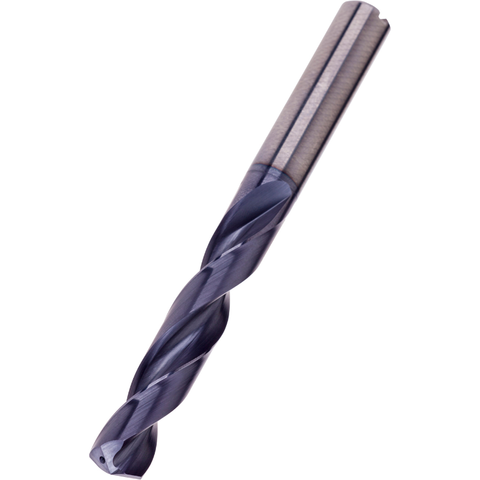 Dormer Pramet R463 7.70 mm CARBIDE TIALN FORCE-M STEPPED SHANK COOLANT FEED LONG SERIES (X5D) DRILL DIN 6537 L