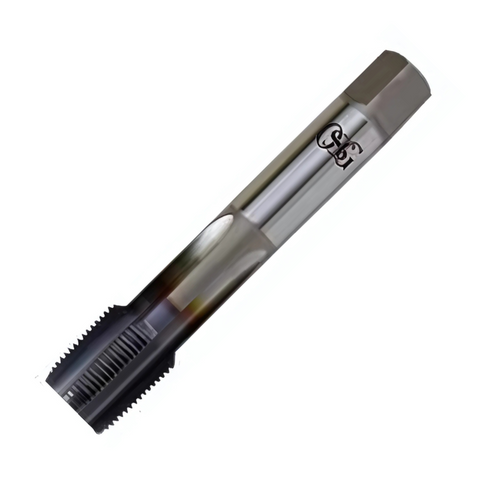 OSG Threading Tap RC (BSPT) A-Straight Flute - Powder Metal Right Hand -TiCN Coated - Through and Blind Holes DIN5156 - 3/8 x 19