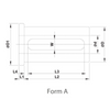 Omega Products Standard Reduction Sleeve - Slotted Boring Bar - Outside Diameter 16mm - Inside Diameter 10mm thumbnail 2