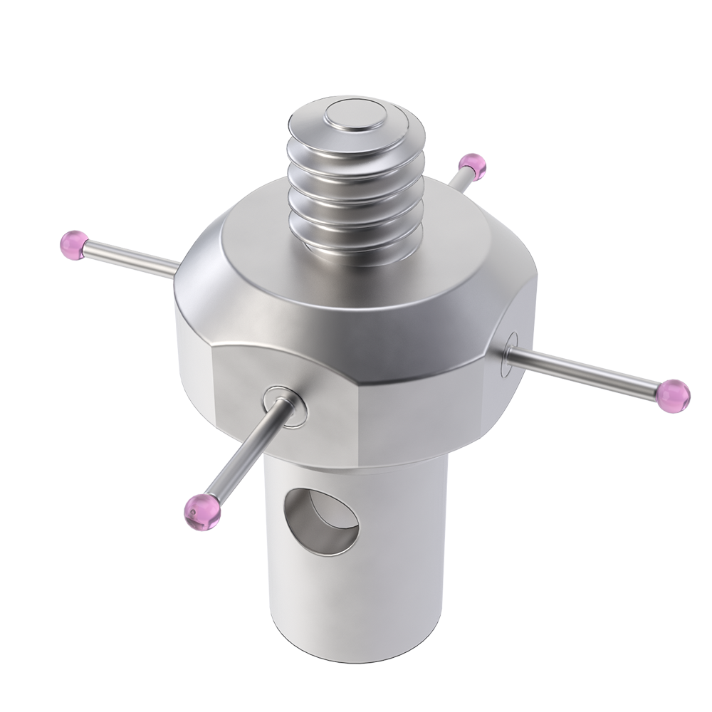 ITP Star Styli - Type W - Ruby Ball - M2 Thread x 2.75mm Measuring Length - SIM200505010