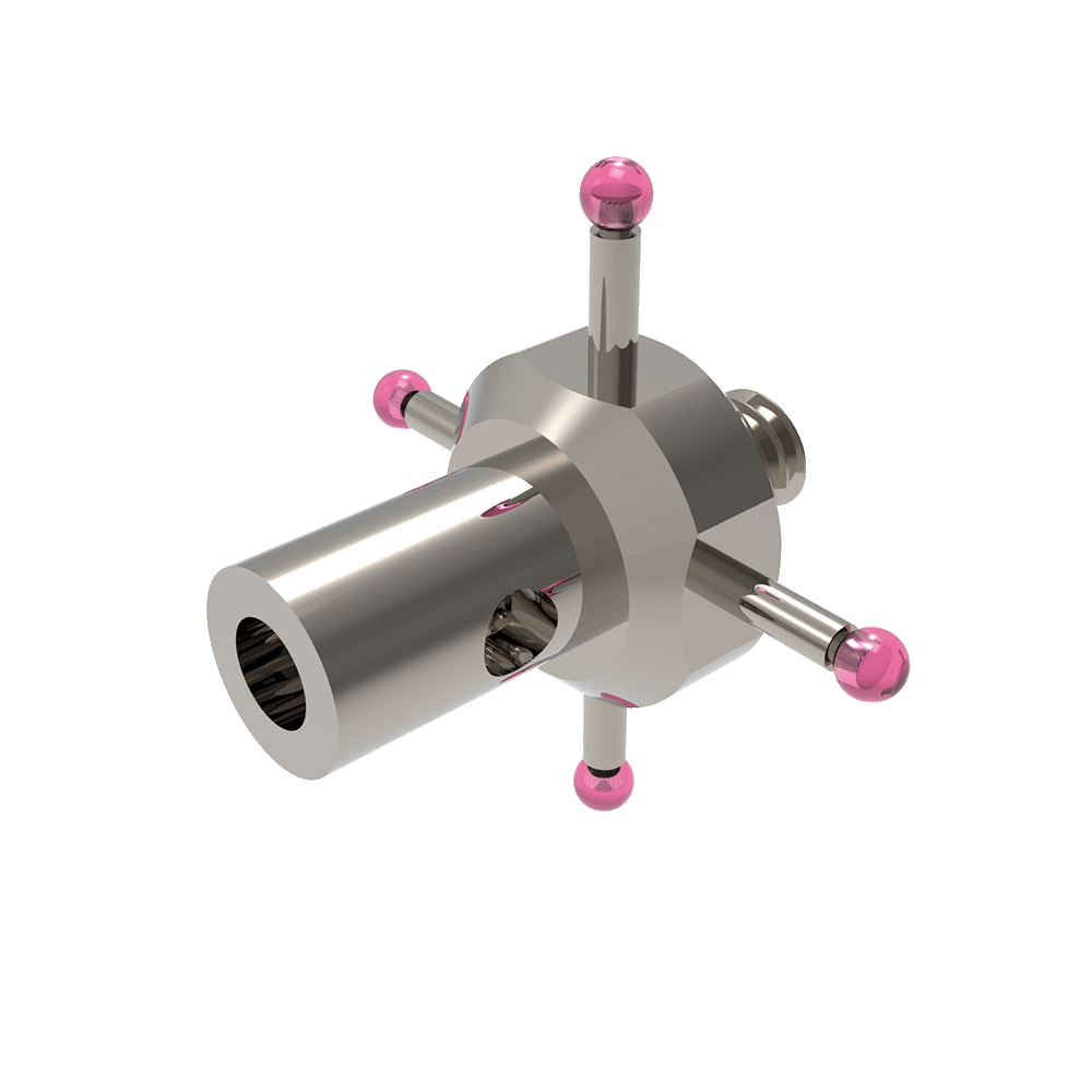 ITP Star Styli - Type W - Ruby Ball - M2 Thread x 14.5mm Measuring Length - SIM201005011