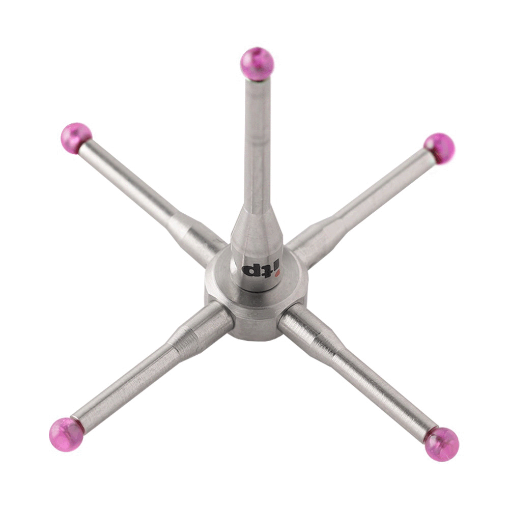 ITP Star Styli - Type V - Ruby Ball - M2 Thread x 13.5mm Measuring Length - SIM202005032