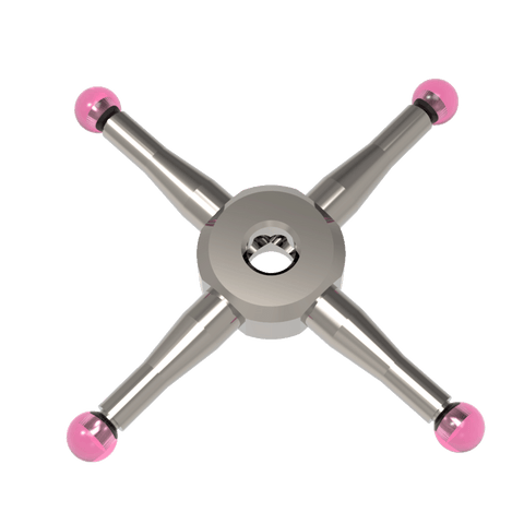 ITP Star Styli - Type U - Ruby Ball - M2 Thread x 4.5mm Measuring Length - SIM202006022