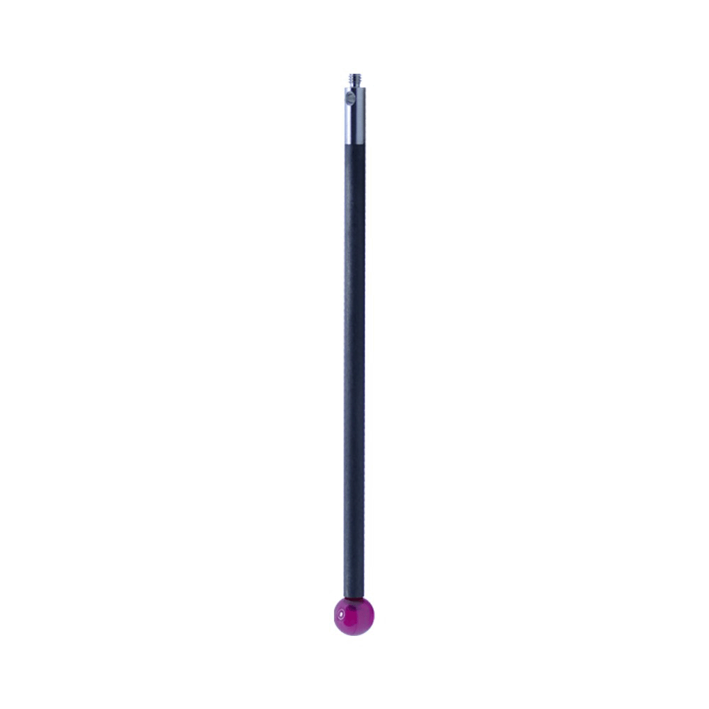 ITP Straight Styli - Type J - Ruby Ball - M2 Thread x 78mm Overall Length - TCM206003078