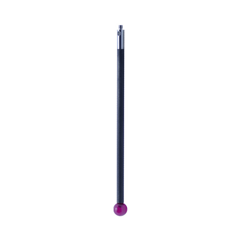 ITP Straight Styli - Type J - Ruby Ball - M2 Thread x 78mm Overall Length - TCM206003078