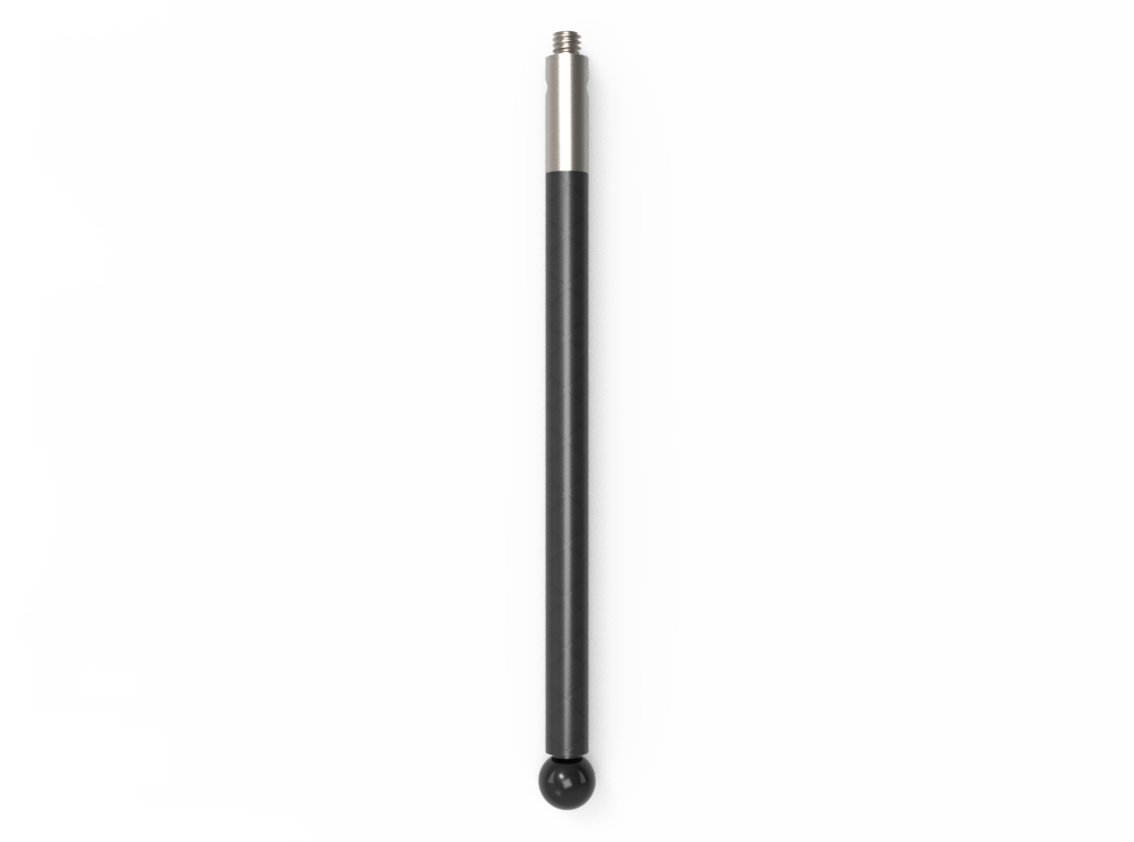ITP Straight Styli - Type J - Silicon Nitride Ball - M2 Thread x 52mm Overall Length - TCM2S4003052