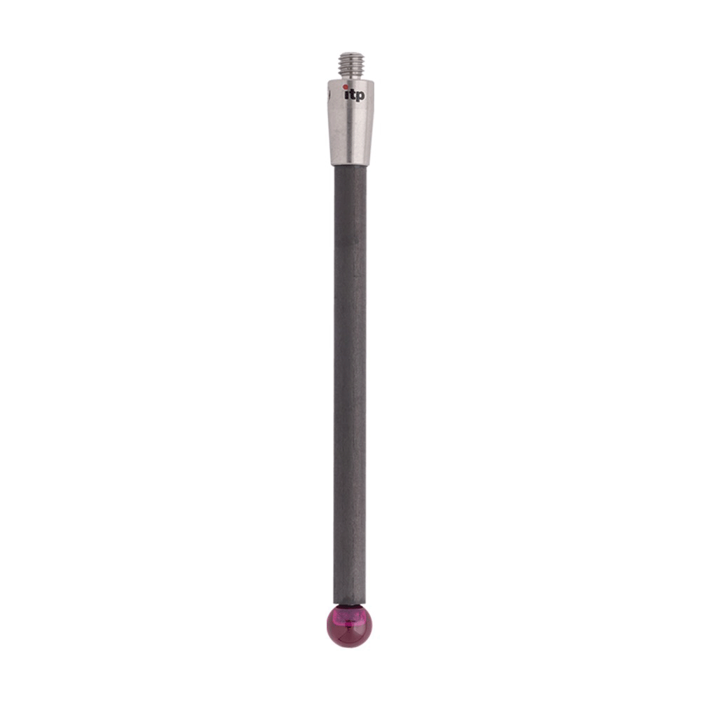 ITP Straight Styli - Type A - Ruby Ball - M3 XXT Thread x 60mm Overall Length - TCM305005060