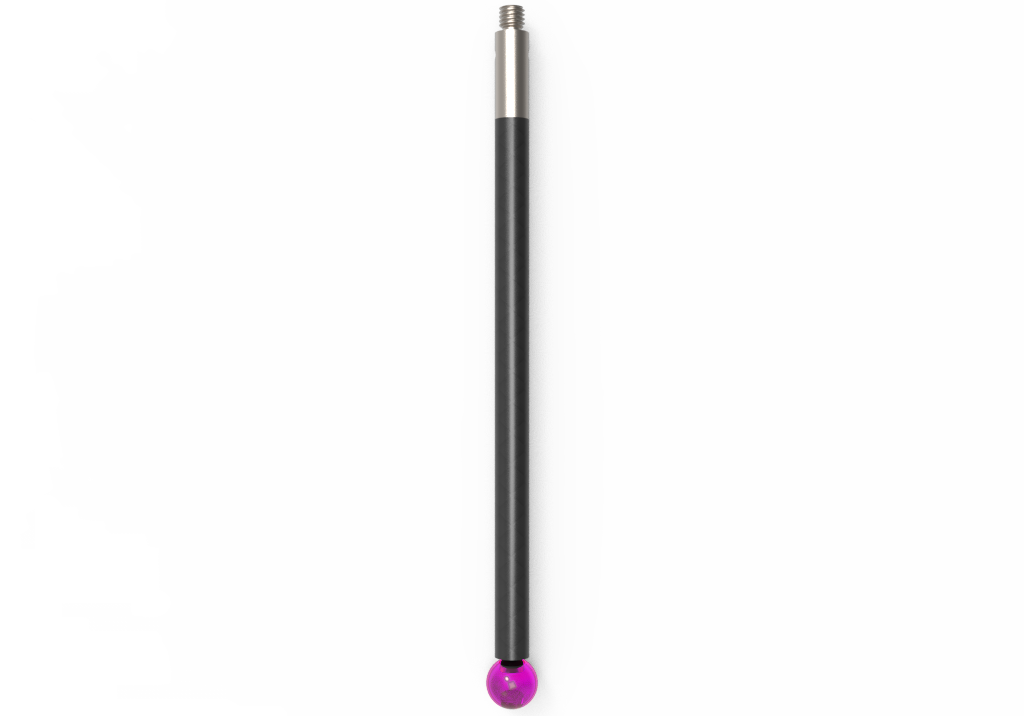 ITP Straight Styli - Type J - Ruby Ball - M3 Thread x 78mm Overall Length - TCM306004078