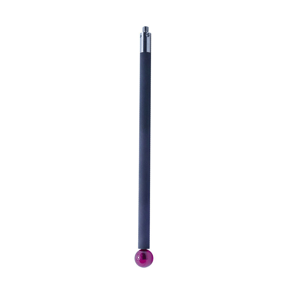ITP Straight Styli - Type J - Ruby Ball - M3 Thread x 104mm Overall Length - TCM308004104