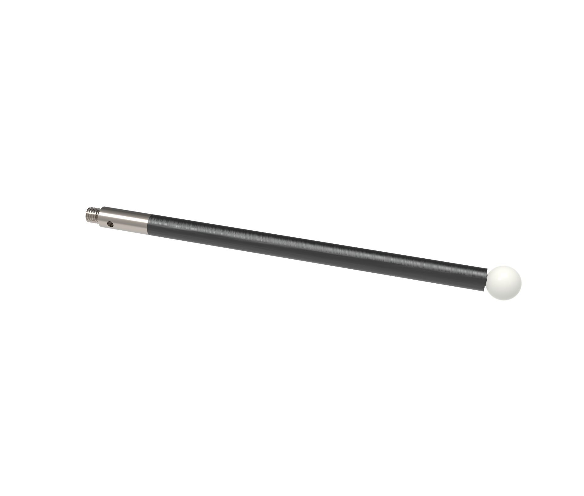 ITP Straight Styli - Type J - Zirconium Oxide Ball - M3 Thread x 78mm Overall Length - TCM3Z6004078