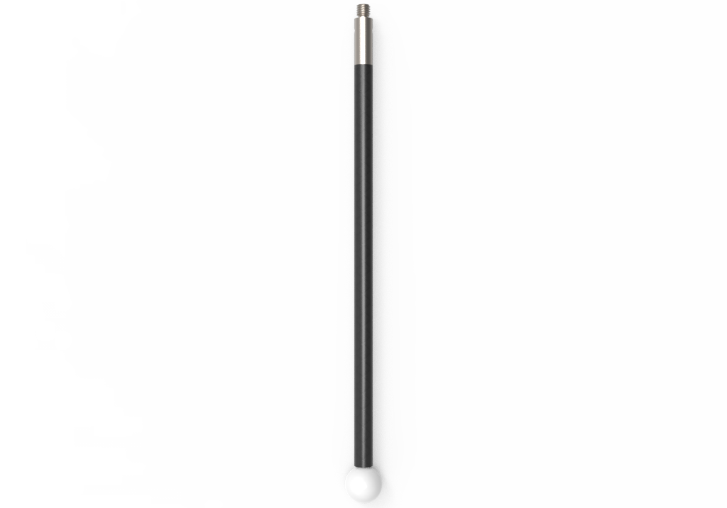 ITP Straight Styli - Type J - Zirconium Oxide Ball - M3 Thread x 104mm Overall Length - TCM3Z8004104