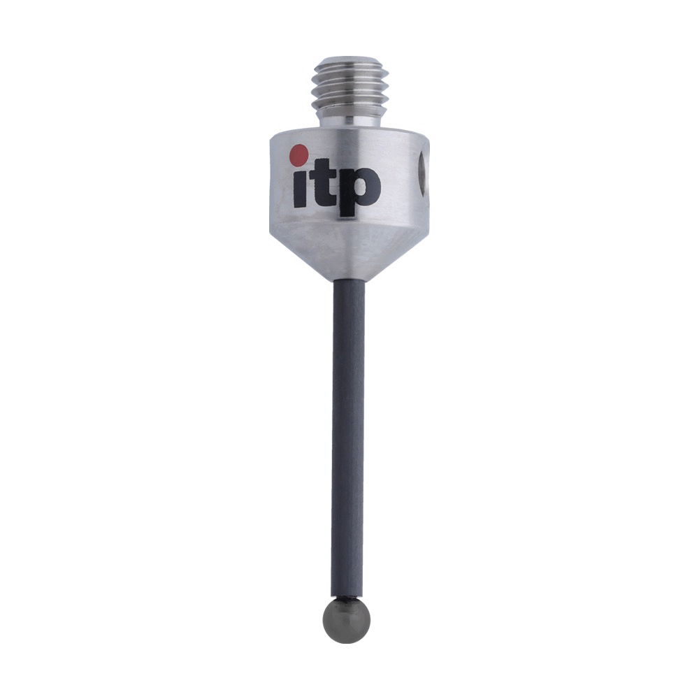 ITP Straight Styli - Type A - Silicon Nitride Ball - M5 Thread x 33.5mm Overall Length - TCM5S3011033