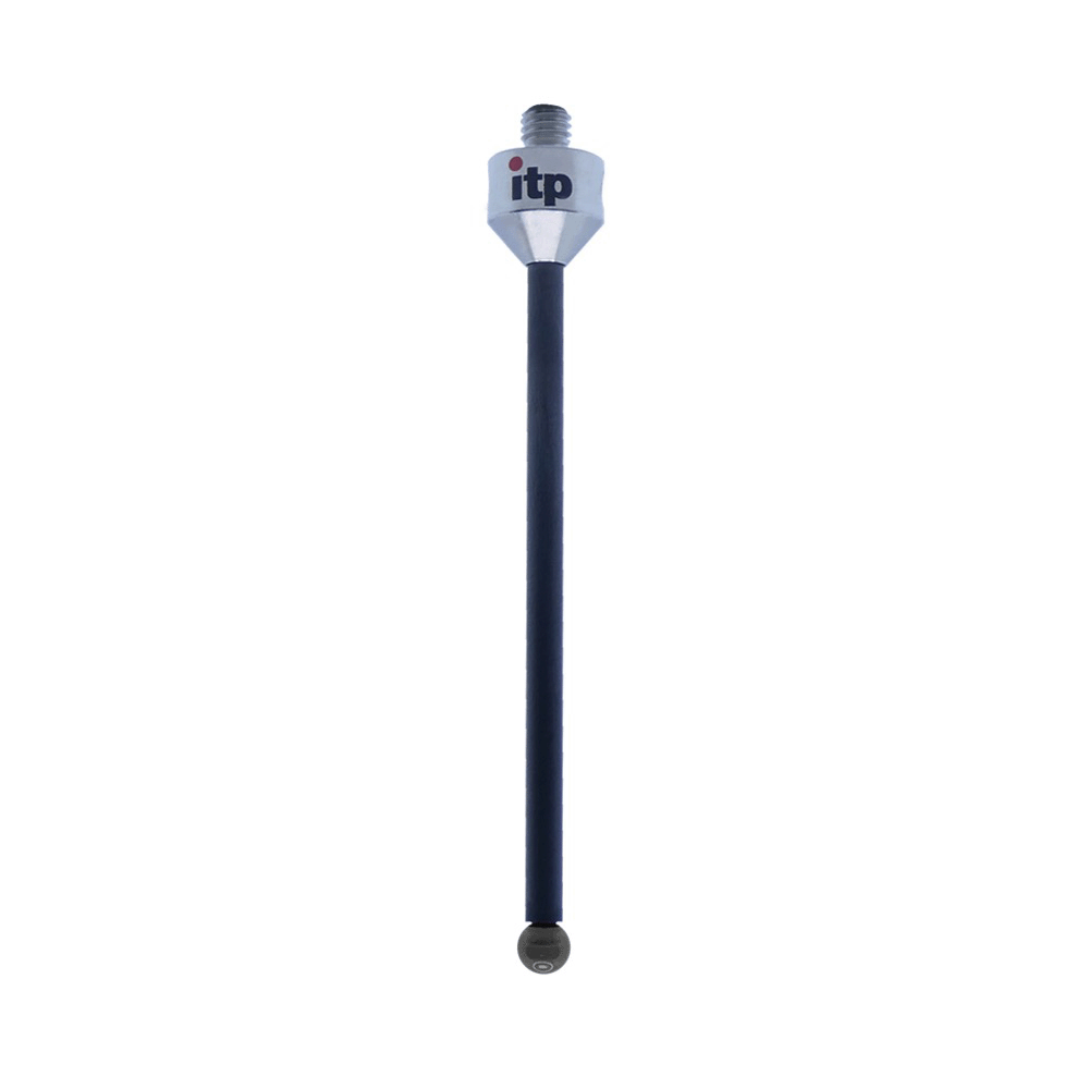 ITP Straight Styli - Type A - Silicon Nitride Ball - M5 Thread x 50mm Overall Length - TCM5S5011050
