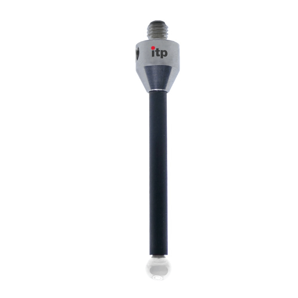 ITP Straight Styli - Type A - Zirconium Oxide Ball - M5 Thread x 103mm Overall Length - TCM5Z6050103