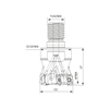Palbit Threaded Coupling Holder - For XN06T3 Inserts - 42mm Cutter Diameter - 181151800 thumbnail 2