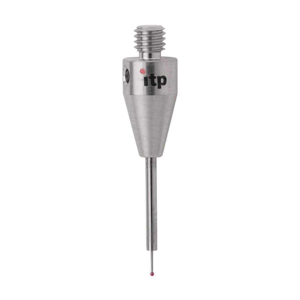 ITP Straight Styli - Type B - Ruby Ball - M3 XXT Thread x 20mm Overall Length - THM300305020