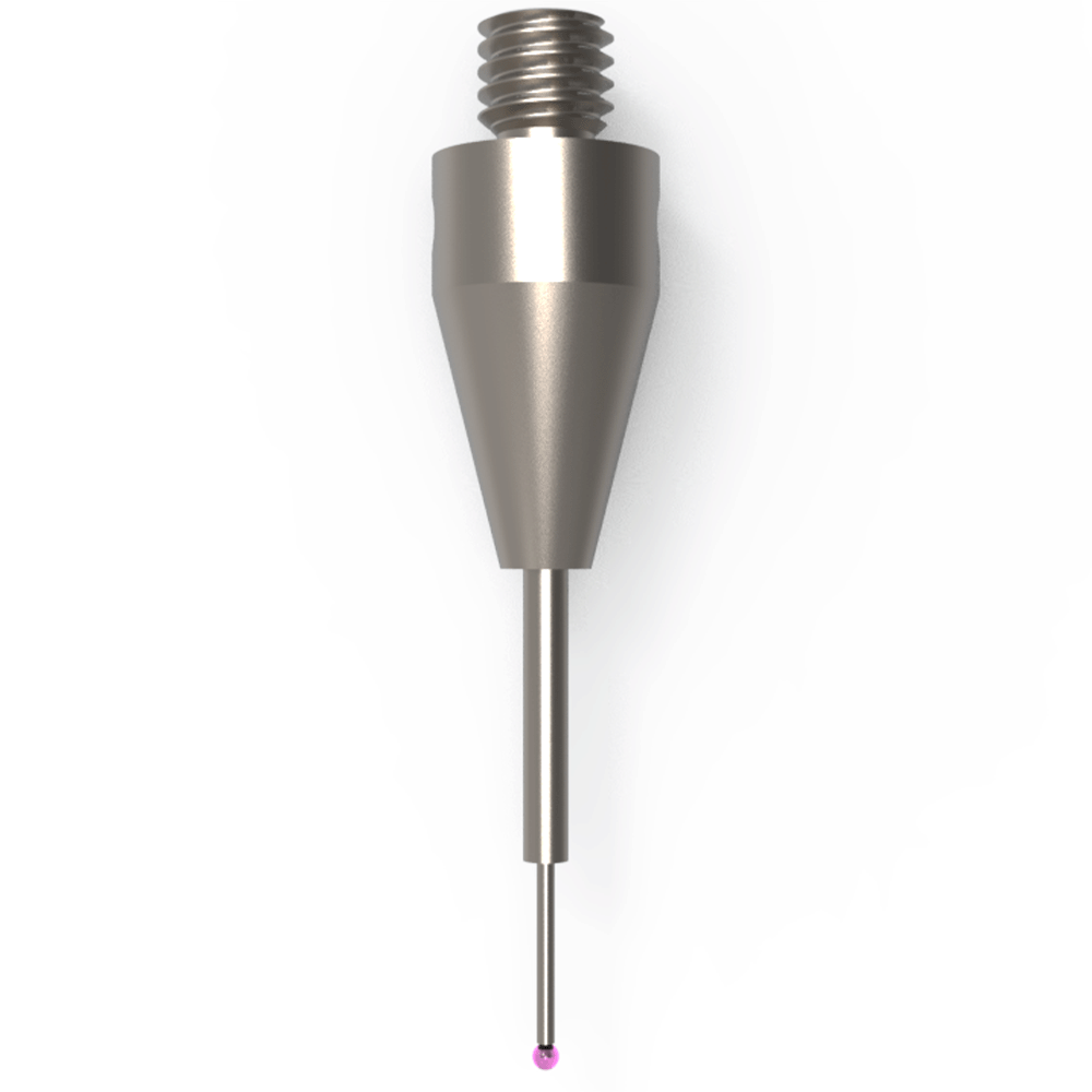 ITP Straight Styli - Type B - Ruby Ball - M3 XXT Thread x 20mm Overall Length - THM300605020