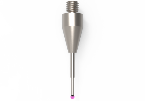 ITP Straight Styli - Type B - Ruby Ball - M3 XXT Thread x 20mm Overall Length - THM301005020/0,8