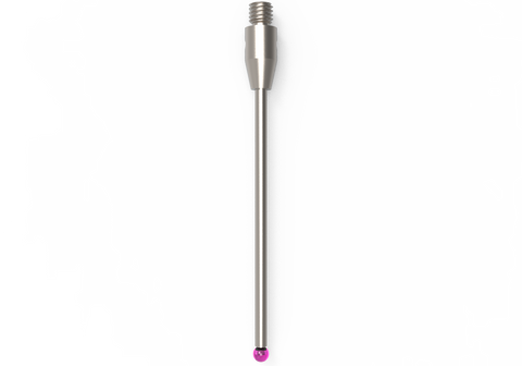 ITP Straight Styli - Type A - Ruby Ball - M3 Thread x 41mm Overall Length - THM302004041