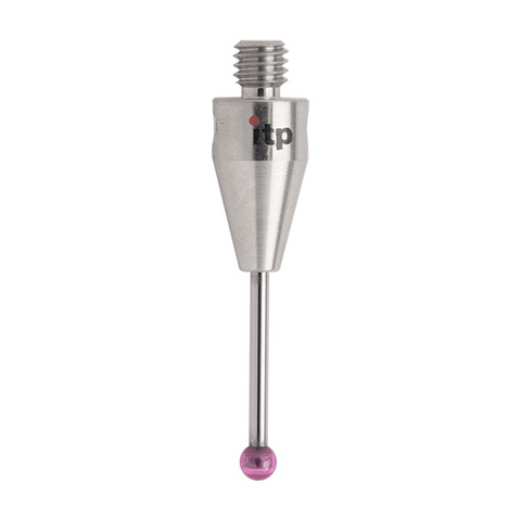 ITP Straight Styli - Type A - Ruby Ball - M3 XXT Thread x 14mm Overall Length - THM302005014