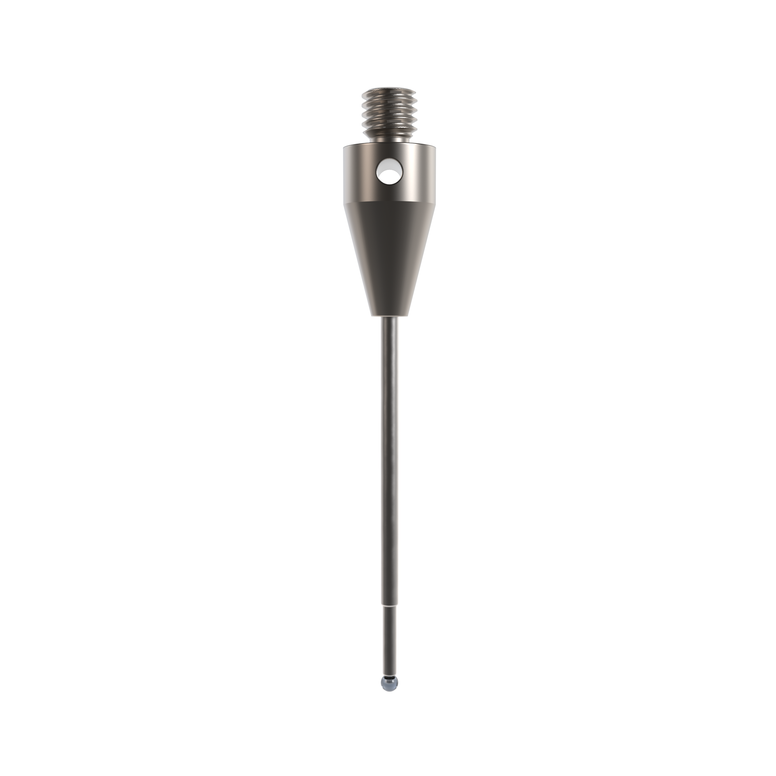 ITP Straight Styli - Type B - Diamond Coated Ball - M3 XXT Thread x 30mm Overall Length - THM3DC1005030