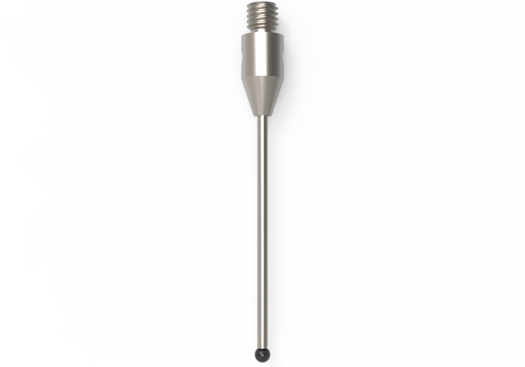ITP Straight Styli - Type A - Silicon Nitride Ball - M3 Thread x 30.75mm Overall Length - THM3S1504031