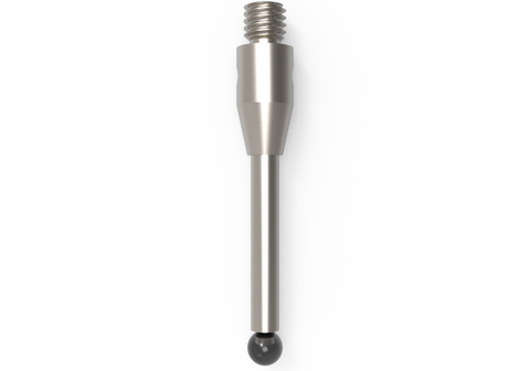 ITP Straight Styli - Type A - Silicon Nitride Ball - M3 Thread x 22.25mm Overall Length - THM3S2504022