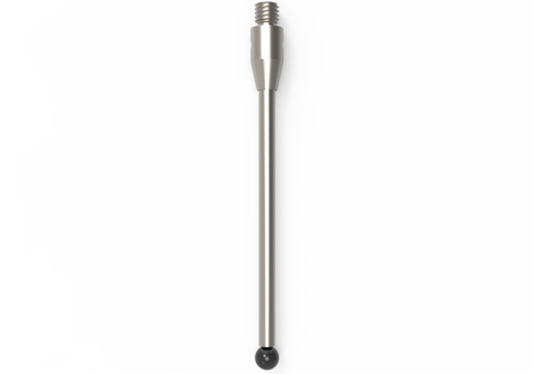 ITP Straight Styli - Type A - Silicon Nitride Ball - M3 Thread x 41.5mm Overall Length - THM3S3004041