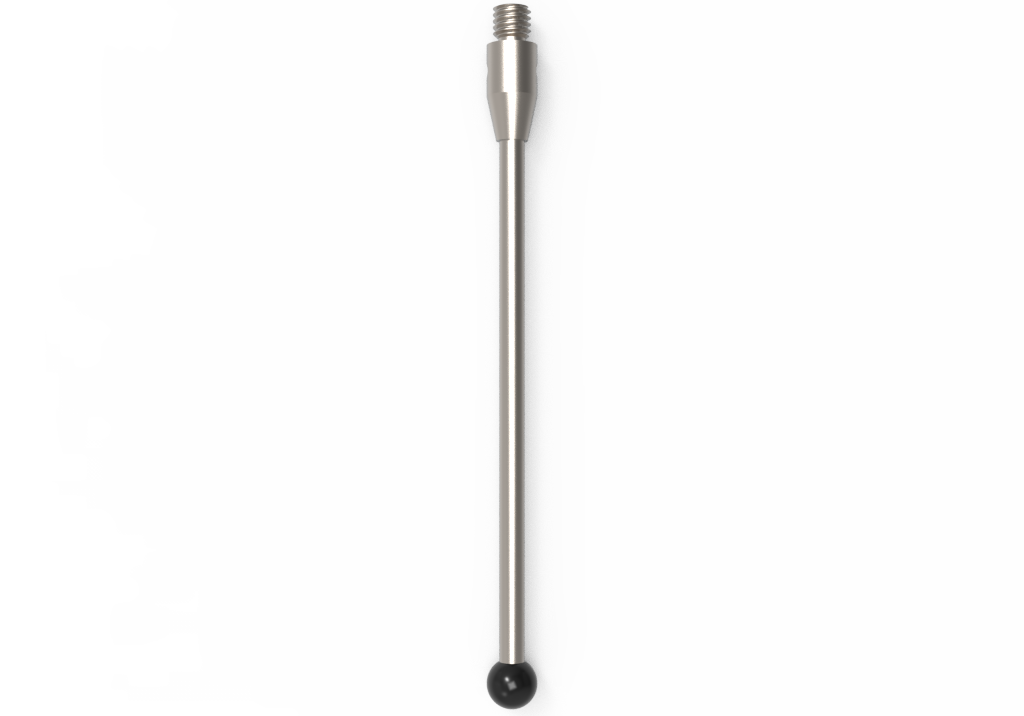 ITP Straight Styli - Type A - Silicon Nitride Ball - M3 Thread x 52mm Overall Length - THM3S4004052