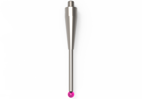 ITP Straight Styli - Type A - Ruby Ball - M3 Thread x 40mm Overall Length - THM3Z3005040