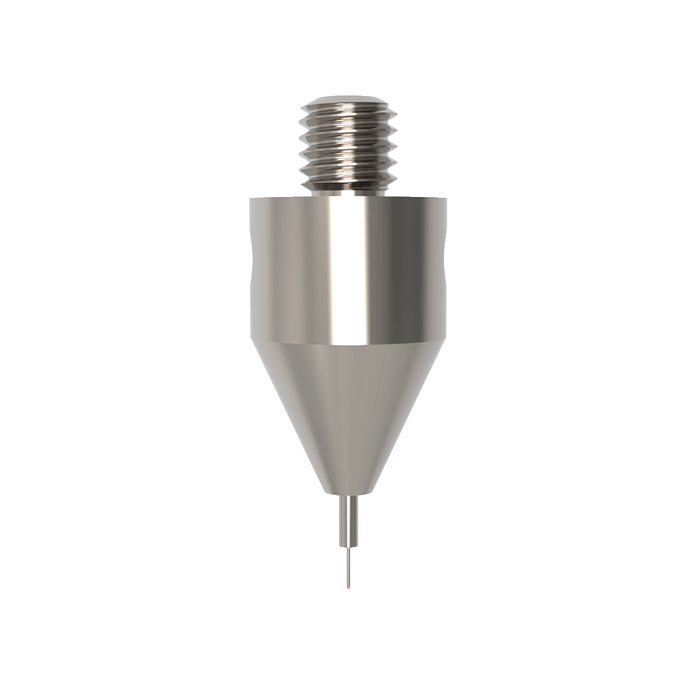 ITP Straight Styli - Type B - Ruby Ball - M5 Thread x 20.15mm Overall Length - THM500210020