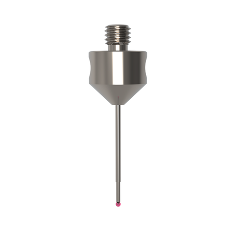ITP Straight Styli - Type B - Ruby Ball - M5 Thread x 30mm Overall Length - THM501011030