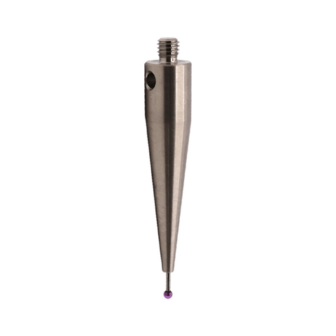 ITP Straight Styli - Type A - Ruby Ball - M5 Thread x 51mm Overall Length - THM502045051