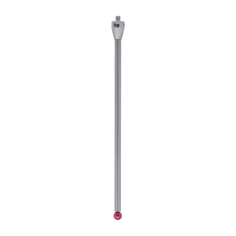ITP Straight Styli - Type A - Ruby Ball - M5 Thread x 180mm Overall Length - THM508012176