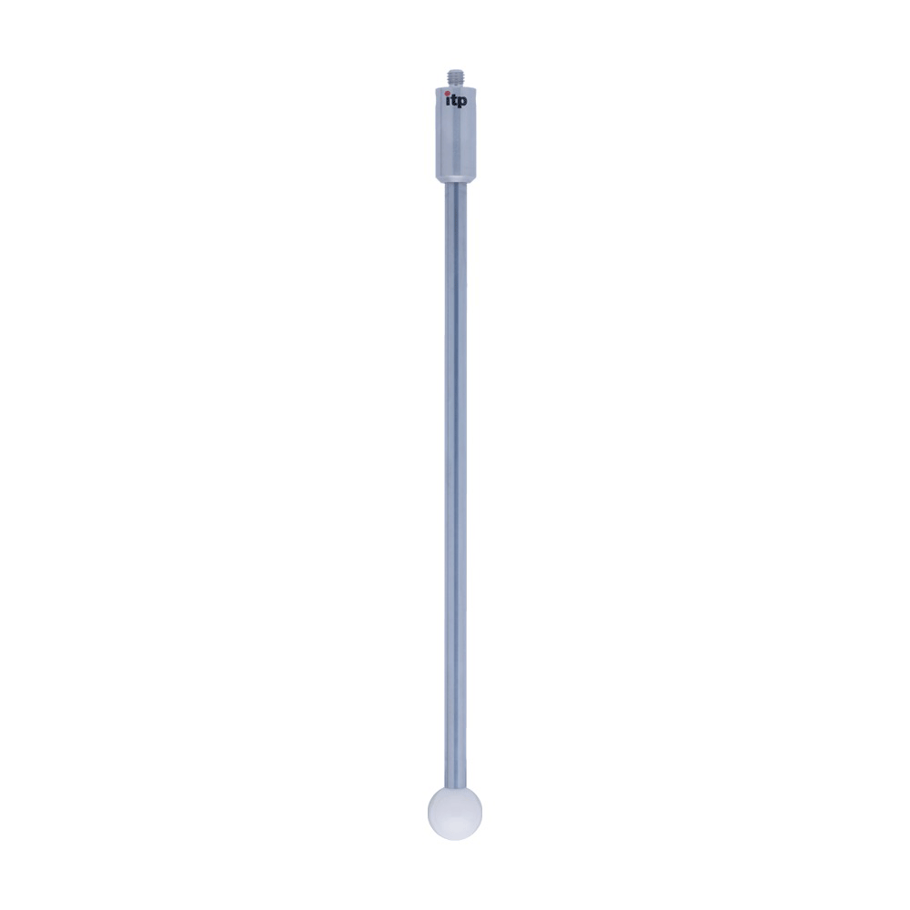 ITP Straight Styli - Type A - Ceramic Ball - M5 Thread x 200mm Overall Length - THM515011200