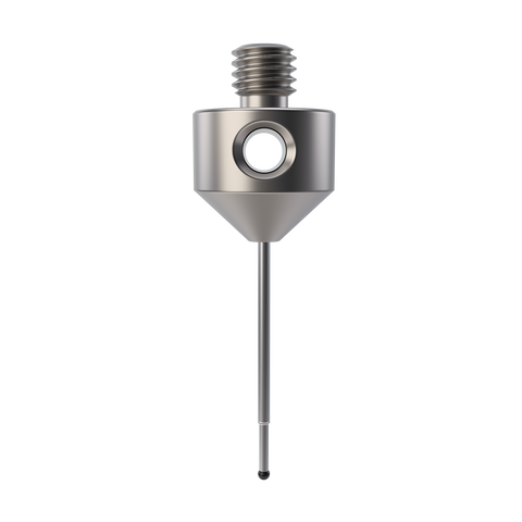 ITP Straight Styli - Type B - Diamond Coated Ball - M5 Thread x 30mm Overall Length - THM5DC1011030