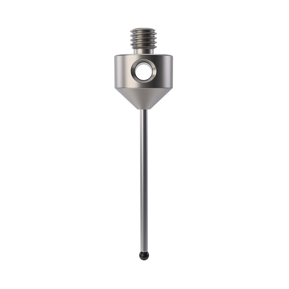 ITP Straight Styli - Type A - Silicon Nitride Ball - M5 Thread x 40mm Overall Length - THM5S2011040