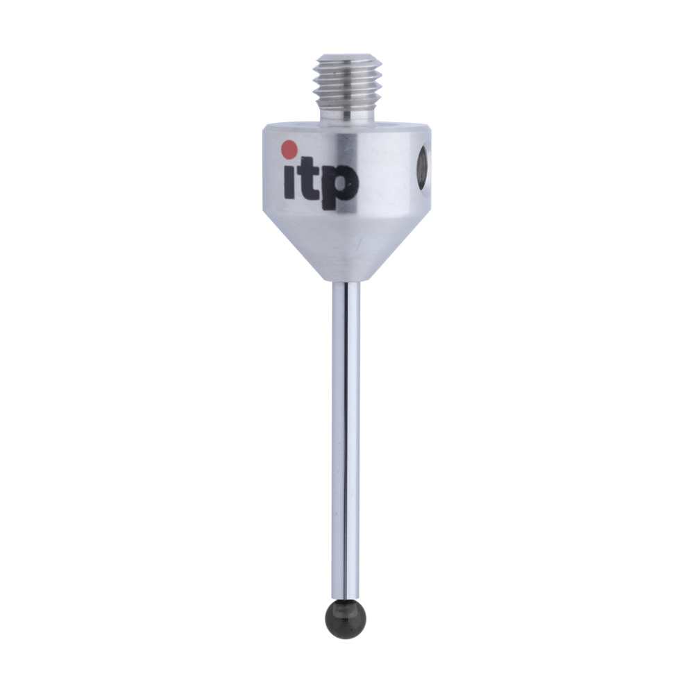 ITP Straight Styli - Type A - Silicon Nitride Ball - M5 Thread x 92.75mm Overall Length - THM5S3512091