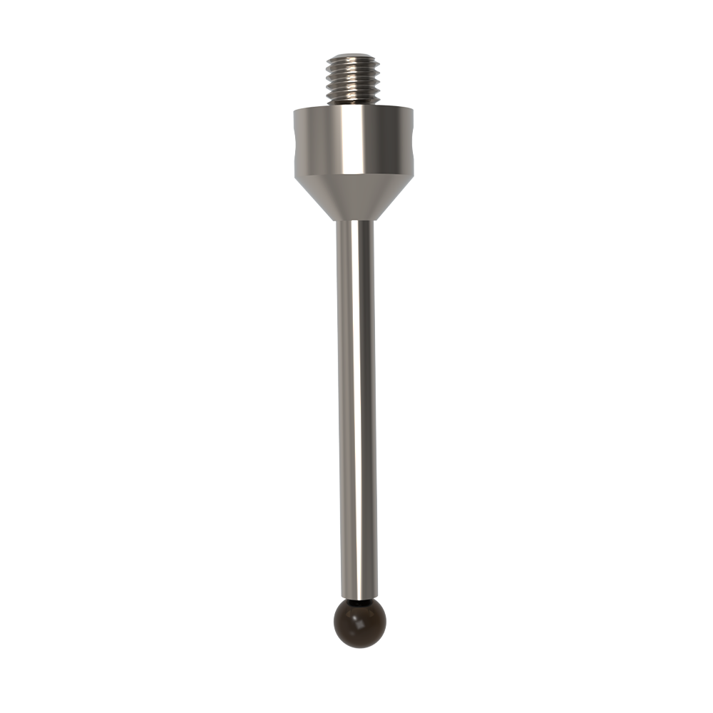 ITP Straight Styli - Type A - Silicon Nitride Ball - M5 Thread x 50mm Overall Length - THM5S5011050