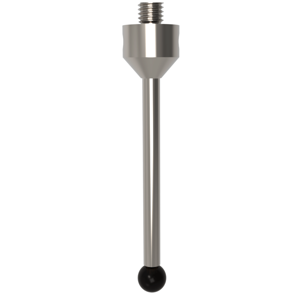 ITP Straight Styli - Type A - Silicon Nitride Ball - M5 Thread x 54mm Overall Length - THM5S6011054