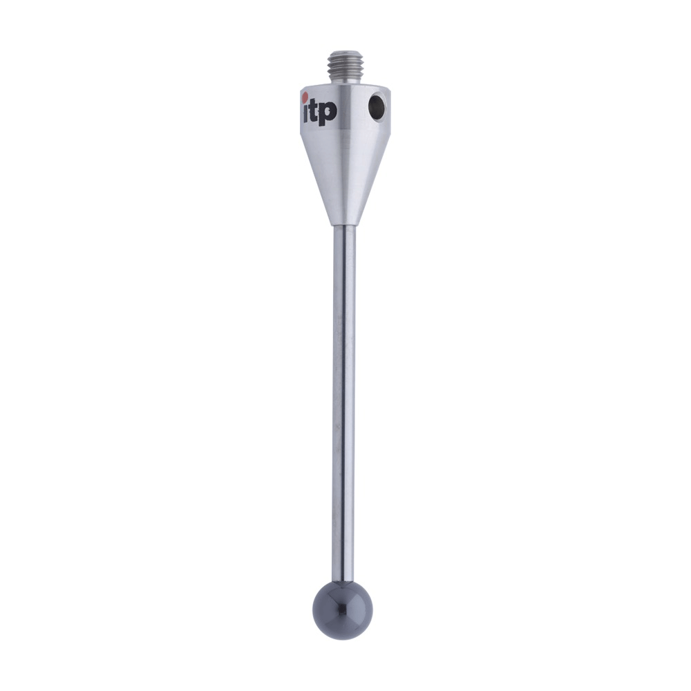 ITP Straight Styli - Type A - Silicon Nitride Ball - M5 Thread x 72mm Overall Length - THM5S8012068