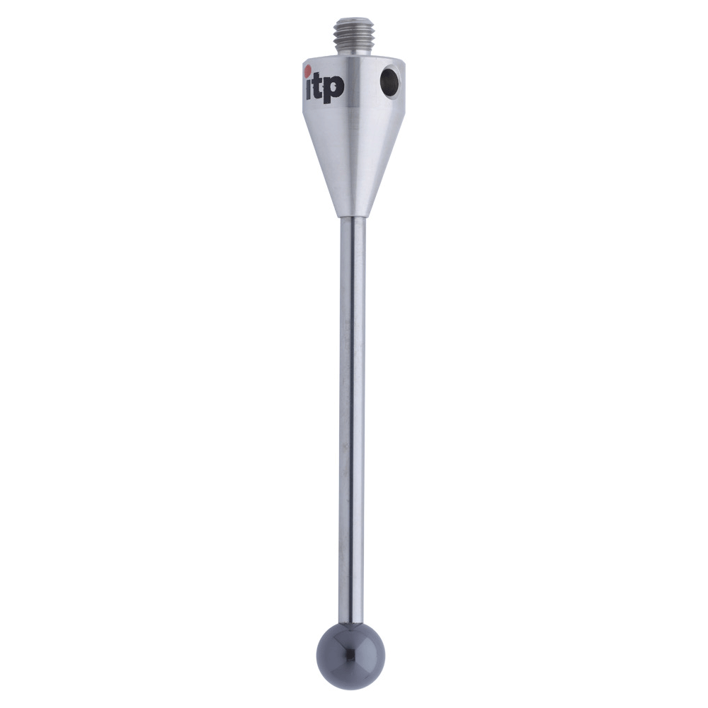 ITP Straight Styli - Type A - Silicon Nitride Ball - M5 Thread x 94mm Overall Length - THM5S8012090