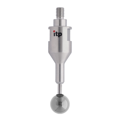 ITP Straight Styli - Type C - Carbide Ball - M6 Thread x 59mm Overall Length - THM6H16016059