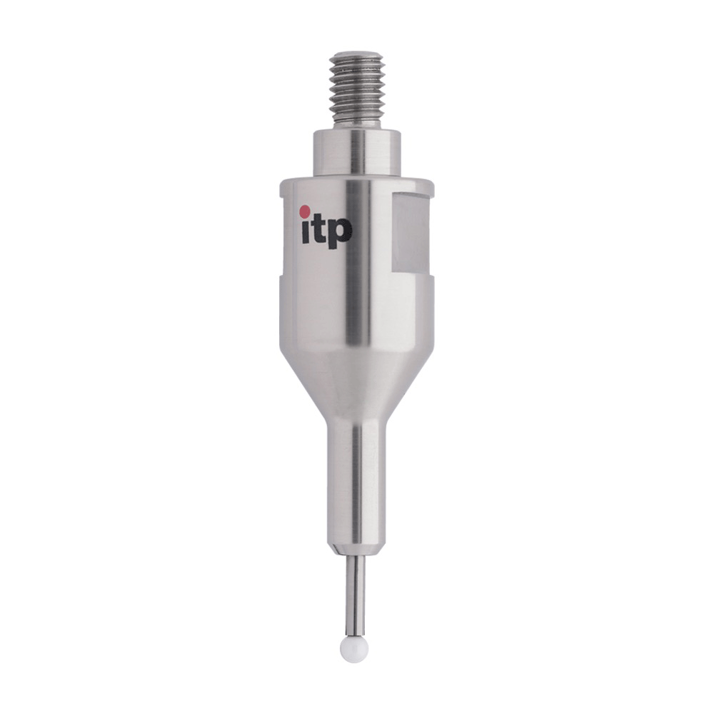 ITP Straight Styli - Type C - Zirconium Oxide Ball - M6 Thread x 49mm Overall Length - THM6Z3016049