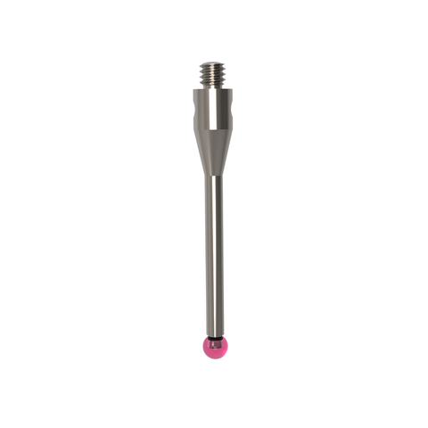 ITP Straight Styli - Type A - Ruby Ball - M2 Thread x 21mm Overall Length - TIM202003021
