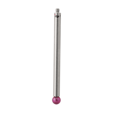 ITP Straight Styli - Type J - Ruby Ball - M2 Thread x 42mm Overall Length - TIM204003042