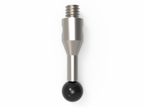 ITP Straight Styli - Type A - Silicon Nitride Ball - M2 Thread x 11.5mm Overall Length - TIM2S3003011