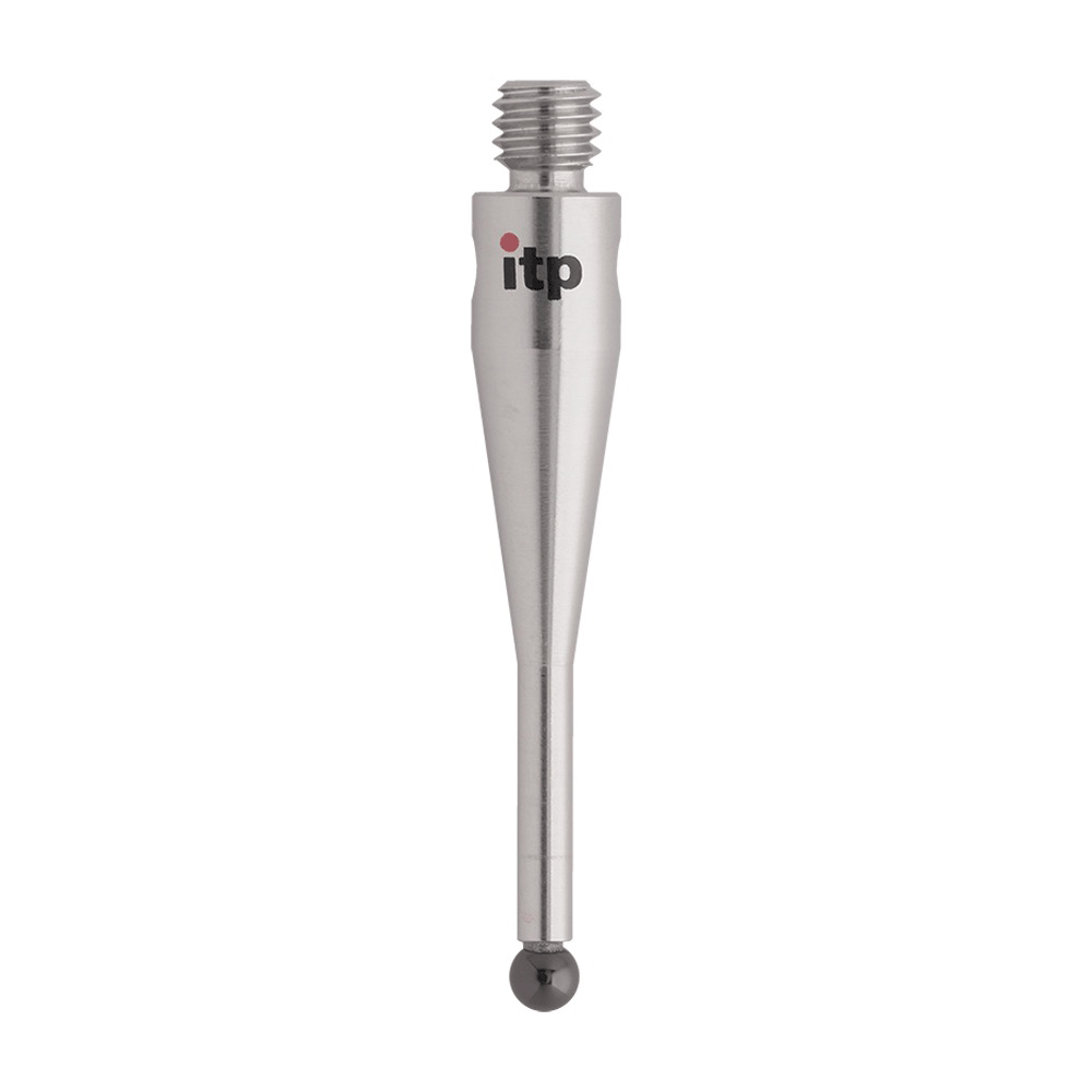 ITP Straight Styli - Type A - Silicon Nitride Ball - M3 Thread x 22mm Overall Length - TIM3S2004022
