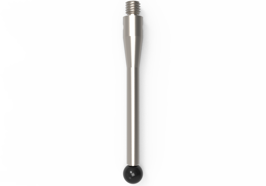 ITP Straight Styli - Type A - Silicon Nitride Ball - M3 Thread x 33mm Overall Length - TIM3S4004033