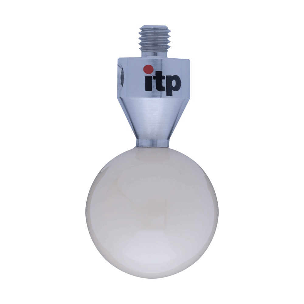 ITP Straight Styli - Type J - Ceramic Ball - M5 Thread x 43mm Overall Length - TIM530011043
